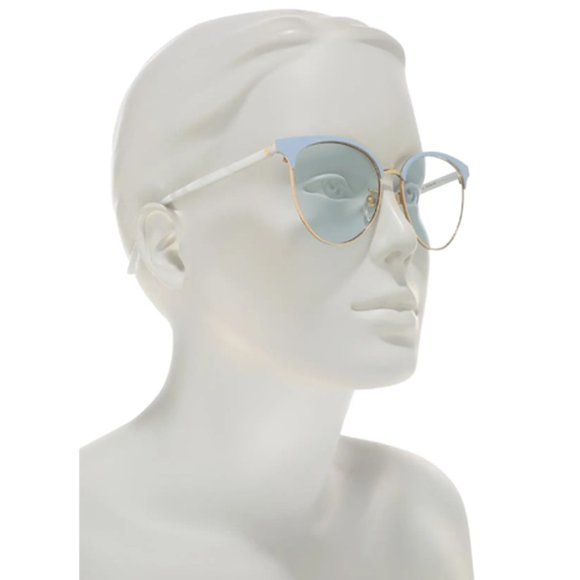 Gucci Round Style Light Blue Lens - Picture 3 of 7